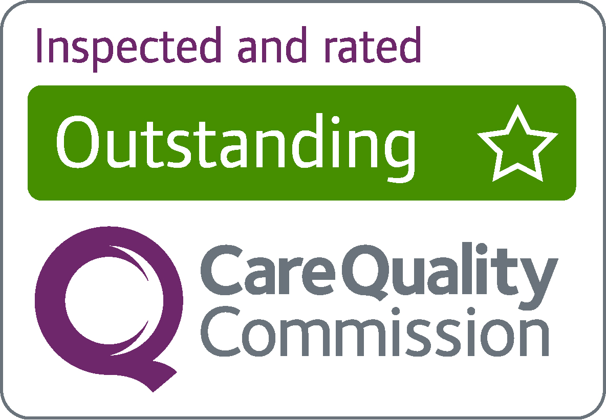 CQC Inspected And Rated Outstanding graphic